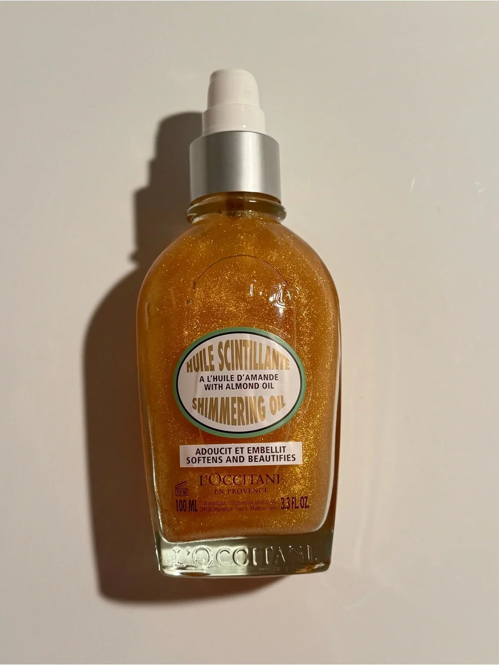 L'OCCITANE Shimmering Almond Body Oil - Golden